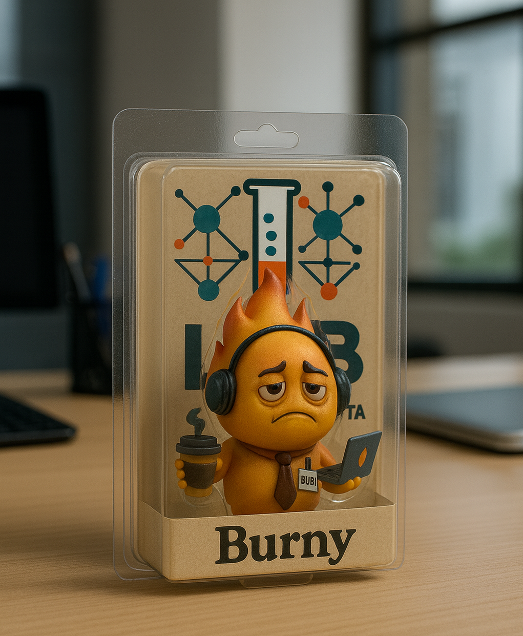 Confezione Burny™ su scrivania d'ufficio