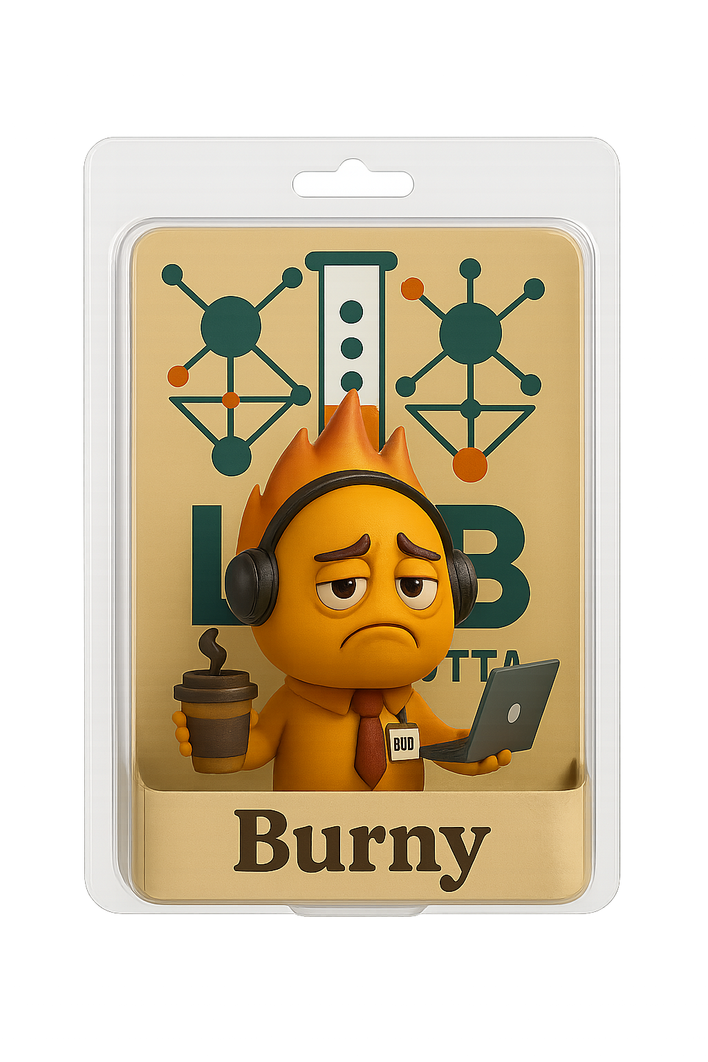 Burny™ action figure in confezione